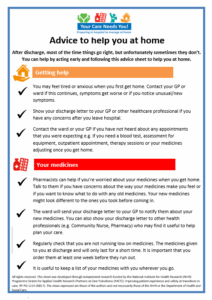 Advice sheet